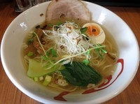 「魚介鶏塩 ７００円」@麺＆cafe Coi.Coi.の写真