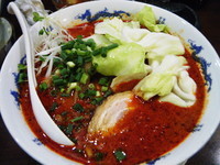 「地獄らーめん（八丁目）880円(?)」@下町食堂 春屋の写真