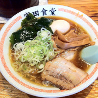 「味玉そば 750円」@松戸中華そば 富田食堂の写真