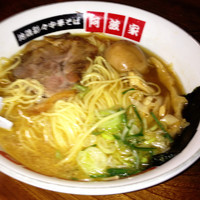 「赤みそラーメン¥700＋地鶏の煮玉子¥100」@阿波家の写真