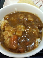 「ミニカレー丼200円」@本場さぬきうどん 親父の製麺所 田端店の写真