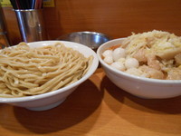 「なみのりつけめん(辛いの・ニンニク・アブラ)」@ラーメン二郎 八王子野猿街道店2の写真