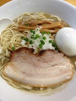 「特濃煮干ソバ(S)￥760＋味玉￥100＋和え玉￥150」@煮干中華ソバ イチカワの写真