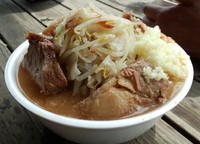 「小(700円)野菜少ニンニク (6/23野外バージョン)」@豚男 -BUTAMEN-の写真