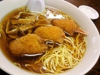「カニ爪ラーメン」@中華料理 砺波の写真