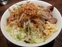「辛まぜそば+麺の大盛り」@つけめんTETSU 壱の木戸 水戸店の写真