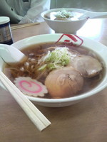 「らーめん大盛り　７００円」@佐野ラーメン いってつの写真