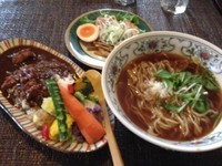 「小宮山ラーメン 650 + ミニカレーライス 400」@居處 小宮山の写真