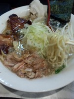 「魂のチャーシュー麺（塩・あっさり）1000円」@魂のチャーシューメン 清水の写真