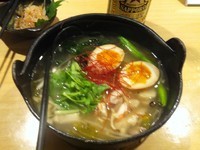 「春水麺＋味玉」@麺処そばじんの写真