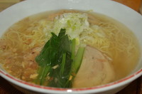 「塩ラーメン（170g）　800円」@支那そば 心麺の写真