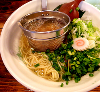 「追い鶏節塩らーめん（950円）」@G麺7の写真