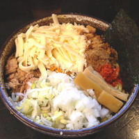 「かれまぜ¥750+¥50+Wチーズ¥50×3」@狼煙 〜NOROSHI〜の写真