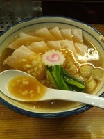 「中華そば＋肉増し」@銀座 朧月の写真