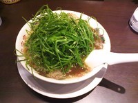 「葱ラーメン(880円)」@来来亭 下溝店の写真