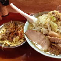 「らーめん＋辛ネギ」@ラーメン富士丸 西新井大師店の写真