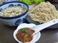 「つけそば￥780・カレー玉￥120」@頓知房の写真