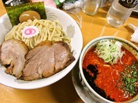 「【限定】KARA味噌つけ麺　980円」@麺屋 猪貴 -CHOKI-の写真