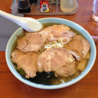「チャーシュー麺大盛り800円」@佐野手打らーめん 永華の写真