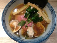 「蛤そば」@中華そば 四つ葉の写真