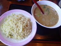 「【夏季限定】つけ麺・タンタン（大盛り）」@牡丹荘 千曲店の写真