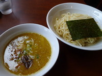「カレーつけ麺＋白ご飯　465円（グルーポン使用）」@麺輝堂の写真