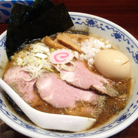 「特製煮干しそば」@煮干中華そば 鈴蘭 新宿店の写真