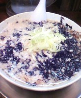 「岩のりラーメン・鬼油」@らーめん潤 亀戸店の写真