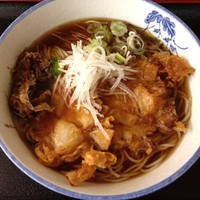 「かきあげ天（￥380）」@峠そばの写真