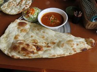 「マトンカレーセット（辛口）：800円」@Asian Dining & Bar PUJA 六町店の写真