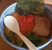 「シオトマトそば・800円」@麺部 しば盛の写真