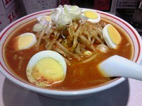 「味噌卵麺」@蒙古タンメン 中本 目黒店の写真