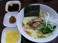 「かっけつけ（温）」@ラーメン愉悦処 似星の写真