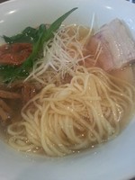 「梅塩拉麺850円」@創作麺工房 鳴龍の写真