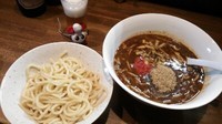 「【完結型】納豆カレーつけ麺＋ライス」@ラーメンアキラの写真