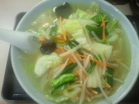 「タンメン 550円」@辰の子食堂の写真