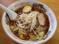 「ワンタンメン（￥650）」@中華料理 喜楽の写真