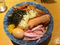 「【夜限定】煮干和え鶏白湯そば(中盛り)」@麺屋 一燈の写真
