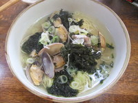 「あさりらーめん（680円）」@麺処 さかくらの写真