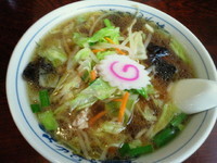 「正油タンメン 580円」@まるた食堂の写真