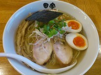 「【夏季限定】冷しら～めん￥700＋味玉￥100＝￥800」@中華そば田家 ふくふくの写真