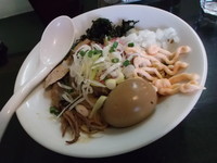 「HARU烏賊まぜそば（限定）」@麺処 晴の写真