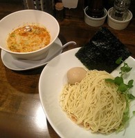 「担担つけ麺＋半熟煮玉子」@創作麺工房 鳴龍の写真