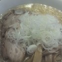 煮干し塩ラーメン　大盛