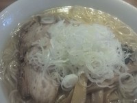 「煮干し塩ラーメン　大盛」@麺や のかぜの写真