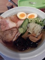 「冷やしラーメン780円」@ヒノマル食堂 肉そばなおじの写真