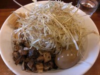 「冷やしネギ\730＋味玉\80」@麺屋 御神本の写真