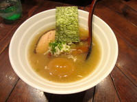 「味玉ラーメン（塩）」@中華蕎麦 ぷかぷかの写真