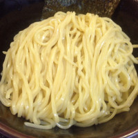 「濃厚魚介鶏つけ麺+大盛り+カレ変ライス」@麺屋 頂 中川會 曳舟店の写真