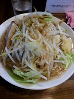 「大高山（小）麺カタメ・ニンニク・カラメ」@ラーメン 大高山の写真